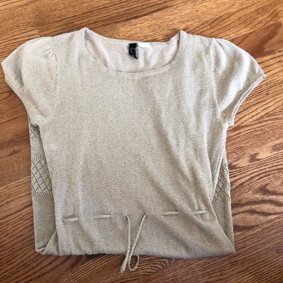 H&M Divided Gold Knit Dress - Picture 5 of 8